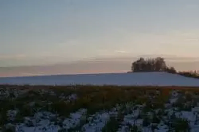 Verschneite Winterlandschaft in Südtirol